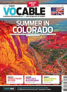 Magazine Vocable Anglais - Du 12 juillet au 5 septembre 2018