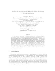 An Initial and Boundary Value Problem Modeling