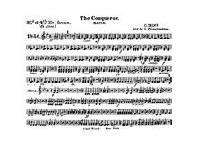 Partition cor 3/4 (E♭), Graf Zeppelin, The Conqueror, Teike, Carl