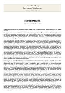 Vies des hommes illustres/Fabius Maximus