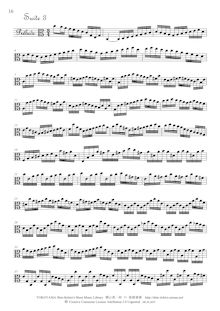 Partition complète (without slurs), violoncelle  No.3
