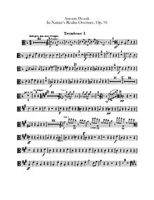 Partition Trombone 1, 2, basse Trombone, Tuba, en Nature s Realm