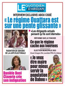 Le Quotidien d Abidjan n°4372 - du vendredi 26 mai 2023