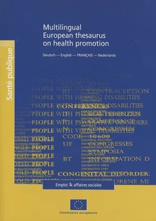 Multilingual European thesaurus on health promotion