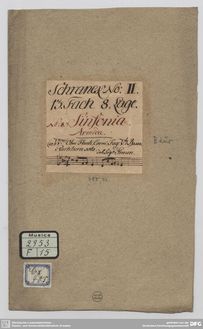 Partition complète, Armida, Dramma per musica in tre atti, Graun, Karl Heinrich