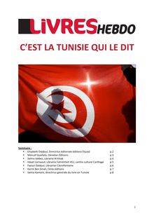 C est la Tunisie qui le dit (LivresHebdo - C EST LA TUNISIE QUI LE DIT