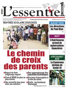 L’Essentiel du Cameroun - N°359 du mardi 31 août 2021