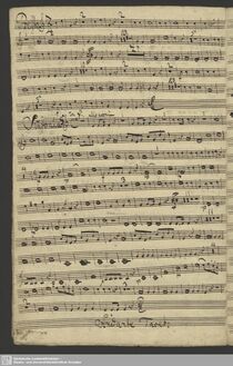 Partition cor 2, Symphony en F major, F major, Rosetti, Antonio par Antonio Rosetti