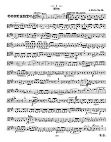 Partition altos (cleaned), violoncelle Concerto, Concerto Pour Violoncelle Avec Orchestre Ou Piano