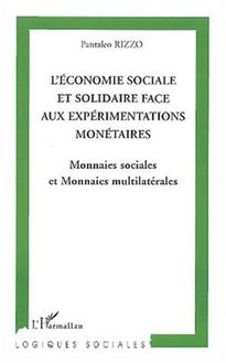 L Économie sociale et solidaire face aux expérimentations monétaires