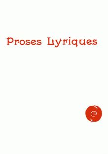 Partition complète (scan), Proses lyriques, Debussy, Claude