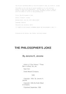 The Philosopher s Joke