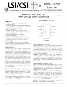 DIMMER LIGHT SWITCH WITH UP AND DOWN CONTROLS