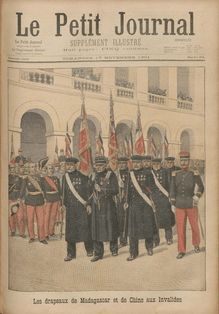LE PETIT JOURNAL SUPPLEMENT ILLUSTRE  N° 574 du 17 novembre 1901