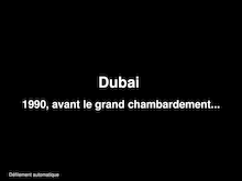DUBAI  futuriste avec son pétrole