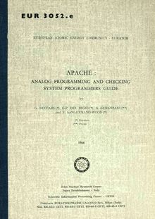 APACHE : ANALOG PROGRAMMING AND CHECKING SYSTEM PROGRAMMERS GUIDE