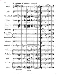 Partition Kriegsmarsch der Priester, Musik zu Athalia von Racine für Chor und Orchester, Op.74