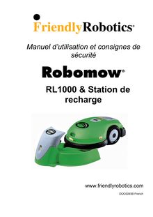 Mode d emploi - Tondeuse Robomow  RL1000