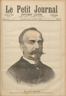 LE PETIT JOURNAL SUPPLEMENT ILLUSTRE  N° 75 du 30 avril 1892