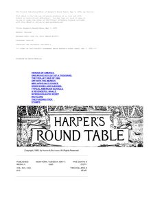 Harper s Round Table, May 7, 1895