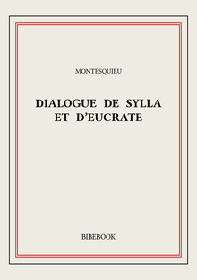 Dialogue de Sylla et d’Eucrate