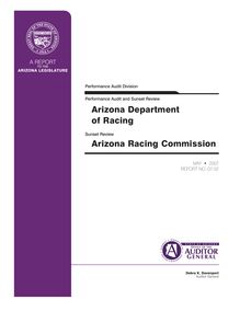 Arizona Department of Racing Performance Audit Report