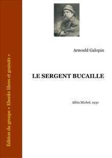 Galopin sergent bucaille