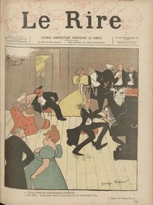 LE RIRE  numéro 8 du 29 décembre 1894