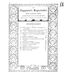 Partition complète, Grand choeur, Grand Chorus, Marchant, Arthur William