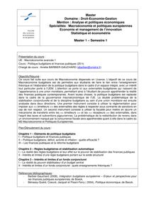 Master Domaine : Droit-Economie-Gestion Mention : Analyse et ...