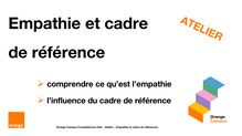 Initiation - Parcours Makers (FR) - 2. Toolkit - Guide animateur - Empathie et cadre de référence - Fondation Orange