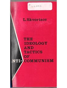 The Ideology and Tactics of Anti-Communism