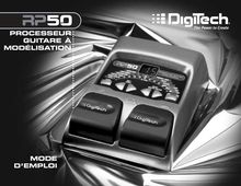 Notice Instruments de musique DigiTech  RP50