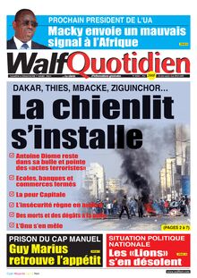 Walf  Quotidien n°8684 - du samedi 06 et dimanche 07 mars 2021