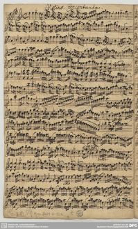 Partition parties complètes, violon Concerto en F major, F major par Johann Georg Pisendel