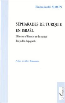 SEPHARADES DE TURQUIE EN ISRAEL