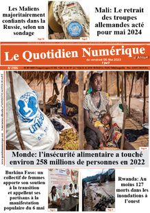 Quotidien Numérique d’Afrique du 5/5/2023