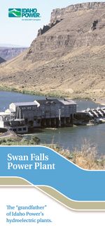 Idaho Power Swan Falls Brochure