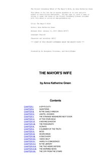 The Mayor s Wife