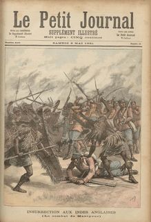 LE PETIT JOURNAL SUPPLEMENT ILLUSTRE  N° 23 du 02 mai 1891