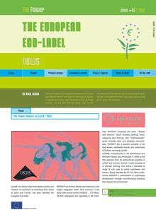 The flower, the European eco-label