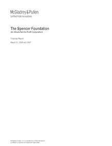 Spencer Foundation Annual Audit(5735)F1