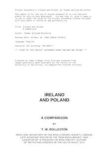 Ireland and Poland - A Comparison