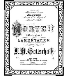 Partition complète (lower resolution), Morte!!, Op.60