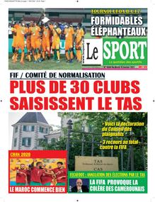Le Sport n°4640 - du mardi 19 janvier 2021