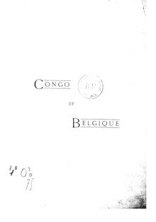 Congo et Belgique : (à propos de l Exposition d Anvers) / par le lieutenant Lemaire, Ch.
