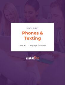 Phones & Texting