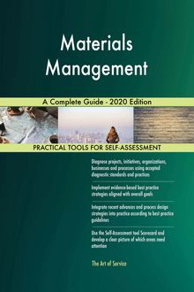 Materials Management A Complete Guide - 2020 Edition