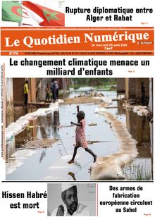Le Quotidien Numérique d’Afrique n°1712 - du mercredi 25 août 2021