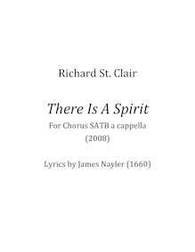 Partition complète, There is a Spirit, St. Clair, Richard
